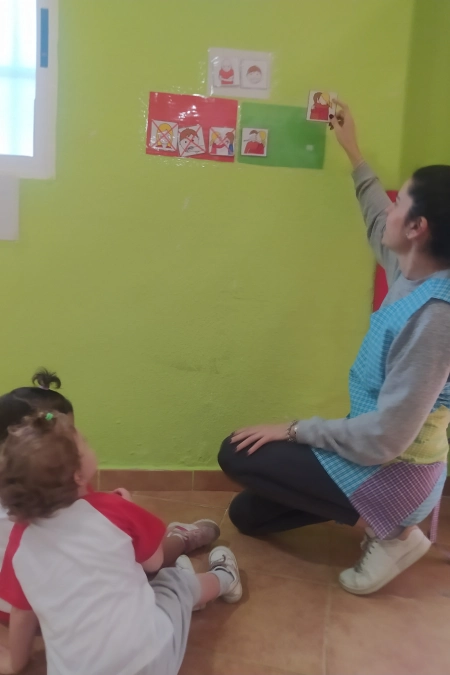 Reforzamos rutinas con pictogramas