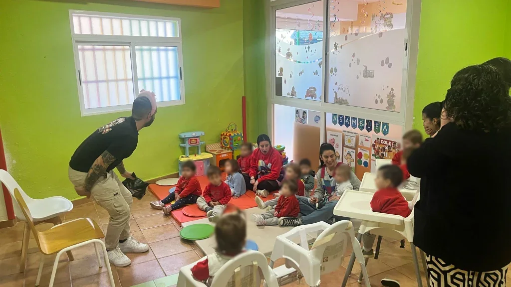 celebración en familia