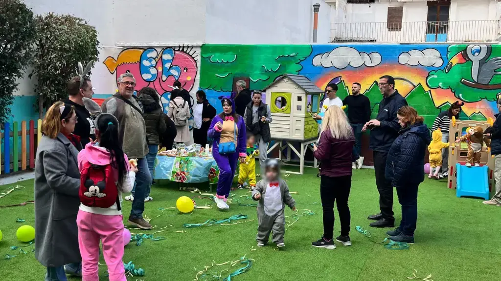 celebración en familia